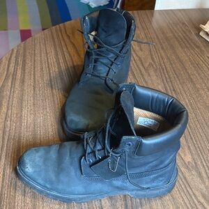 Timberland 10.5 Black Premium 6-Inch Waterproof Boots